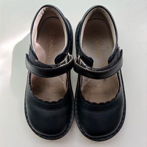 L'Amour Navy Kids Dress Shoes